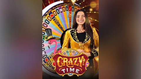 Uradna grafika igre Crazy Time (Evolution)