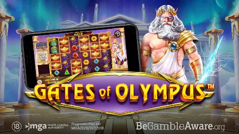Uradna grafika igre Gates of Olympus (Pragmatic Play)
